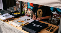 BAPE And ©SAINT Mxxxxxx Serve Up Aged Streetwear And Can Stools