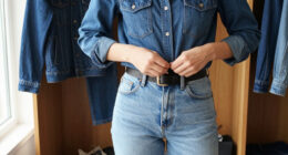 Tate McRae Made A Case For Double Denim At Calvin Klein