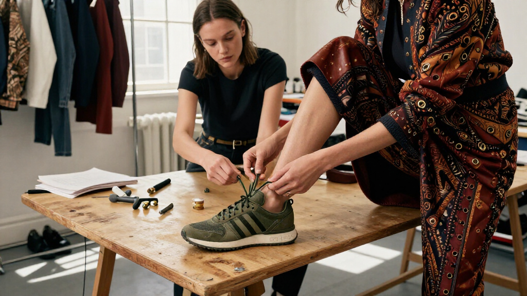 Adidas' Cool Military Shoe Joins Wales Bonner's Wildly Luxe Army