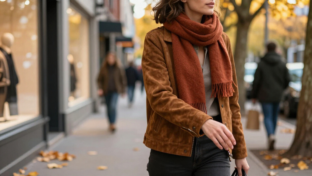 Bazaar ’S Guide To Shopping Brown Suede This Fall