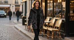 Faux Fur Is Back, But French Women Never Really Put It Away