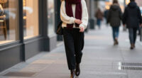 If You're Going To Wear Black Trousers This Winter, At Least Try Styling Them With This Anti-Black Flats Color
